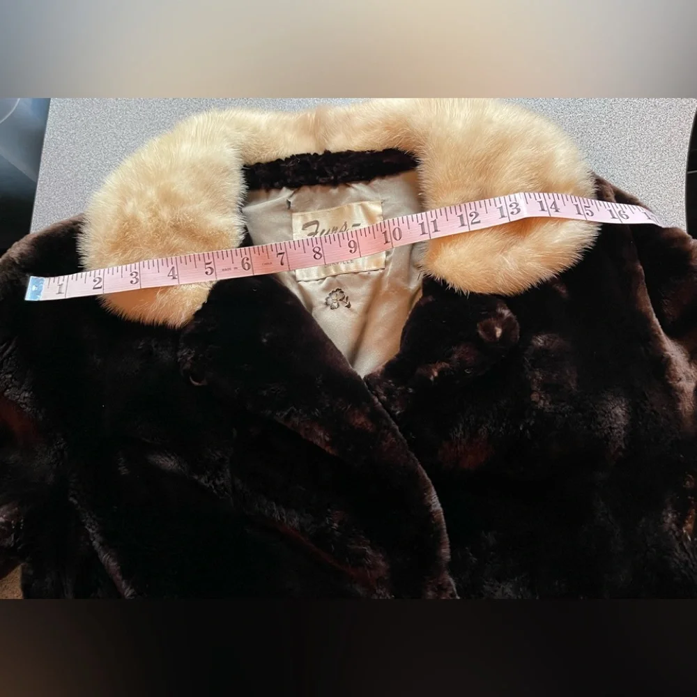 Furs By Koehler Oakville Beaver & Mink Fur Coat - Picture 10 of 16